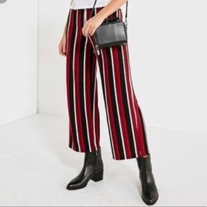 Silence + Noise Kick Flare Striped Pants, OBO